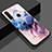Custodia Silicone Gel Laterale Fantasia Modello Specchio Cover K01 per Huawei P30 Lite New Edition Rosa