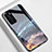 Custodia Silicone Gel Laterale Fantasia Modello Specchio Cover K01 per Huawei P40