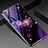 Custodia Silicone Gel Laterale Fantasia Modello Specchio Cover K01 per Xiaomi Mi 10 Viola