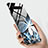 Custodia Silicone Gel Laterale Fantasia Modello Specchio Cover K04 per Samsung Galaxy S10 5G