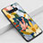 Custodia Silicone Gel Laterale Fantasia Modello Specchio Cover K04 per Samsung Galaxy S10 Plus Giallo