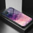 Custodia Silicone Gel Laterale Fantasia Modello Specchio Cover LS1 per Samsung Galaxy A12 Viola