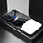 Custodia Silicone Gel Laterale Fantasia Modello Specchio Cover LS1 per Samsung Galaxy A21s Nero