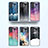 Custodia Silicone Gel Laterale Fantasia Modello Specchio Cover LS1 per Samsung Galaxy A23 5G