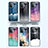 Custodia Silicone Gel Laterale Fantasia Modello Specchio Cover LS1 per Samsung Galaxy A52s 5G