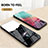 Custodia Silicone Gel Laterale Fantasia Modello Specchio Cover LS1 per Samsung Galaxy M11