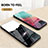 Custodia Silicone Gel Laterale Fantasia Modello Specchio Cover LS1 per Samsung Galaxy M12