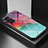 Custodia Silicone Gel Laterale Fantasia Modello Specchio Cover LS1 per Samsung Galaxy M13 4G Rosso