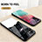 Custodia Silicone Gel Laterale Fantasia Modello Specchio Cover LS1 per Samsung Galaxy M23 5G