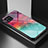 Custodia Silicone Gel Laterale Fantasia Modello Specchio Cover LS1 per Samsung Galaxy M42 5G Rosso