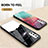 Custodia Silicone Gel Laterale Fantasia Modello Specchio Cover LS1 per Samsung Galaxy M52 5G