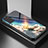 Custodia Silicone Gel Laterale Fantasia Modello Specchio Cover LS1 per Samsung Galaxy Note 20 5G Multicolore
