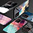 Custodia Silicone Gel Laterale Fantasia Modello Specchio Cover LS1 per Samsung Galaxy Note 20 Ultra 5G
