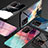 Custodia Silicone Gel Laterale Fantasia Modello Specchio Cover LS1 per Samsung Galaxy Note 20 Ultra 5G