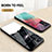 Custodia Silicone Gel Laterale Fantasia Modello Specchio Cover LS1 per Samsung Galaxy Quantum2 5G