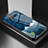 Custodia Silicone Gel Laterale Fantasia Modello Specchio Cover LS1 per Xiaomi Black Shark 4S 5G Blu