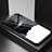 Custodia Silicone Gel Laterale Fantasia Modello Specchio Cover LS2 per Google Pixel 4 Nero