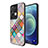 Custodia Silicone Gel Laterale Fantasia Modello Specchio Cover LS2 per Oppo Reno8 Pro+ Plus 5G Multicolore