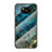 Custodia Silicone Gel Laterale Fantasia Modello Specchio Cover LS2 per Xiaomi Poco X3 NFC Blu