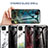 Custodia Silicone Gel Laterale Fantasia Modello Specchio Cover LS2 per Xiaomi Redmi 9C NFC
