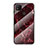 Custodia Silicone Gel Laterale Fantasia Modello Specchio Cover LS2 per Xiaomi Redmi 9C NFC Rosso