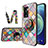 Custodia Silicone Gel Laterale Fantasia Modello Specchio Cover LS3 per OnePlus Nord N300 5G Colorato