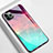 Custodia Silicone Gel Laterale Fantasia Modello Specchio Cover M01 per Apple iPhone 11 Pro Rosso