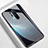 Custodia Silicone Gel Laterale Fantasia Modello Specchio Cover M01 per OnePlus 8 Pro Nero