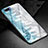 Custodia Silicone Gel Laterale Fantasia Modello Specchio Cover M01 per Oppo R17 Neo