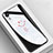 Custodia Silicone Gel Laterale Fantasia Modello Specchio Cover per Apple iPhone XR Nero
