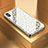 Custodia Silicone Gel Laterale Fantasia Modello Specchio Cover per Apple iPhone Xs Max Bianco