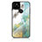 Custodia Silicone Gel Laterale Fantasia Modello Specchio Cover per Google Pixel 4a 5G