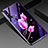 Custodia Silicone Gel Laterale Fantasia Modello Specchio Cover per Huawei Enjoy 10e Rosa