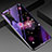 Custodia Silicone Gel Laterale Fantasia Modello Specchio Cover per Huawei Honor View 30 5G Viola