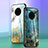 Custodia Silicone Gel Laterale Fantasia Modello Specchio Cover per Huawei Mate 30