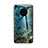 Custodia Silicone Gel Laterale Fantasia Modello Specchio Cover per Huawei Mate 30 5G
