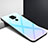 Custodia Silicone Gel Laterale Fantasia Modello Specchio Cover per Huawei Nova 5i Pro Cielo Blu