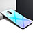 Custodia Silicone Gel Laterale Fantasia Modello Specchio Cover per OnePlus 8 Pro Cielo Blu