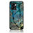 Custodia Silicone Gel Laterale Fantasia Modello Specchio Cover per Oppo A56S 5G