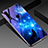 Custodia Silicone Gel Laterale Fantasia Modello Specchio Cover per Oppo A8 Cielo Blu