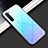 Custodia Silicone Gel Laterale Fantasia Modello Specchio Cover per Oppo Find X2 Lite Cielo Blu