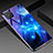 Custodia Silicone Gel Laterale Fantasia Modello Specchio Cover per Oppo Reno4 Z 5G Cielo Blu