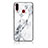 Custodia Silicone Gel Laterale Fantasia Modello Specchio Cover per Samsung Galaxy A20s Bianco