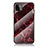 Custodia Silicone Gel Laterale Fantasia Modello Specchio Cover per Samsung Galaxy A22 5G Rosso