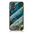 Custodia Silicone Gel Laterale Fantasia Modello Specchio Cover per Samsung Galaxy A23 5G Blu