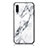 Custodia Silicone Gel Laterale Fantasia Modello Specchio Cover per Samsung Galaxy A30S Bianco