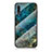 Custodia Silicone Gel Laterale Fantasia Modello Specchio Cover per Samsung Galaxy A30S Blu