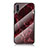 Custodia Silicone Gel Laterale Fantasia Modello Specchio Cover per Samsung Galaxy A30S Rosso
