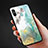 Custodia Silicone Gel Laterale Fantasia Modello Specchio Cover per Samsung Galaxy A60