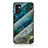 Custodia Silicone Gel Laterale Fantasia Modello Specchio Cover per Samsung Galaxy F23 5G Blu